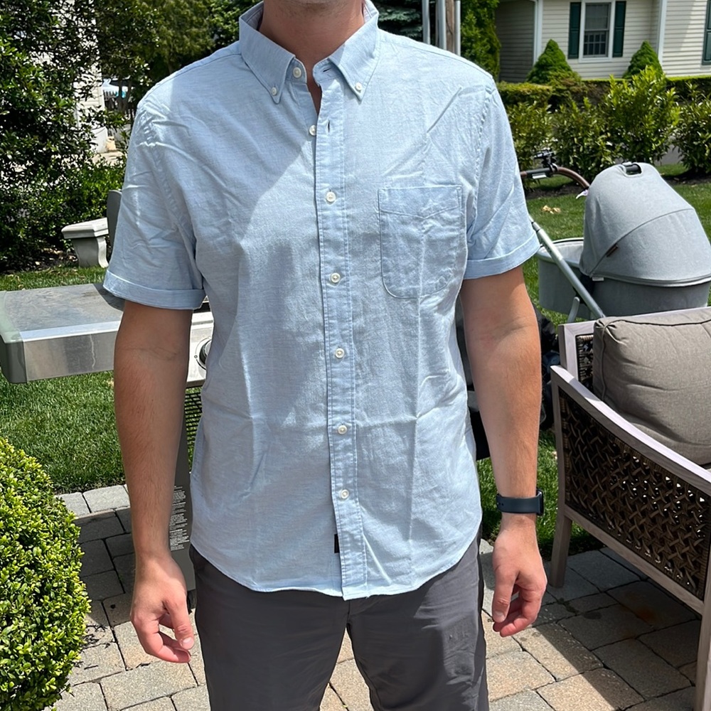Faherty short sleeve button down